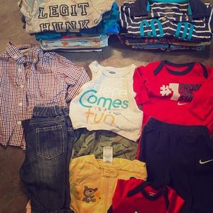 0-3 month boy lot